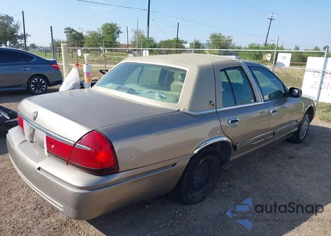 2001 Mercury Grand Marquis Gs из США, поврежденный, VIN 2MEFM74W71X622859